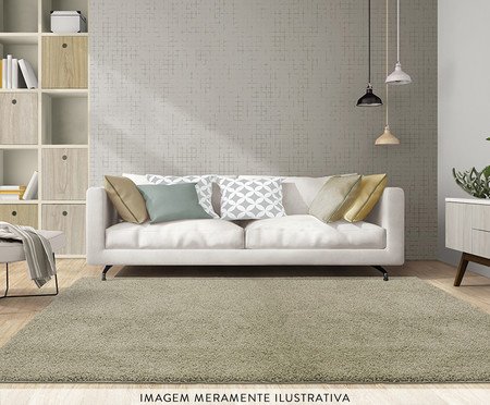 Passadeira Tufting Clemant Nori Verde | Westwing