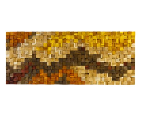Quadros de Madeira 3D Kamona - Colorido | WestwingNow