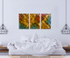 Jogo de Quadros de Madeira 3D Zorck Colorido - 135x70cm, multicolor | WestwingNow