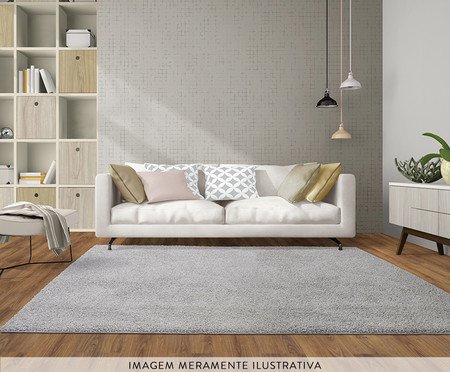 Passadeira Tufting Clemant Nori Prateada | Westwing