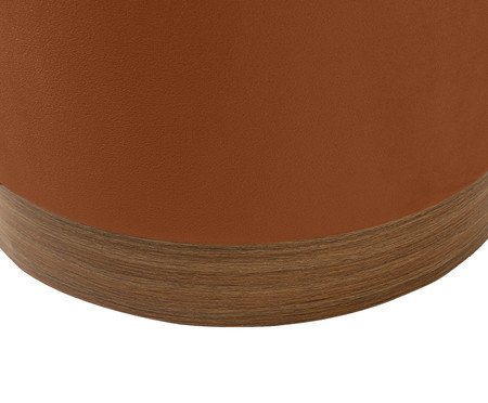 Puff em Veludo Harlow Pequeno Cobre | Westwing