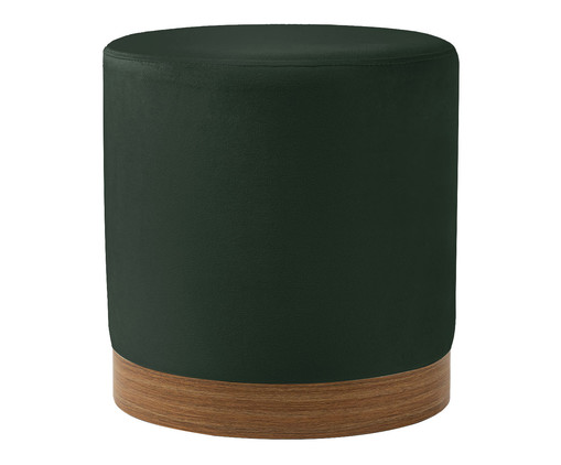 Puff em Veludo Harlow Pequeno Verde, VERDE | WestwingNow