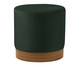 Puff em Veludo Harlow Pequeno Verde, VERDE | WestwingNow