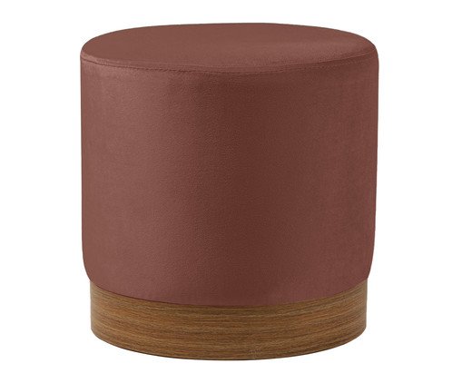 Puff em Veludo Harlow Pequeno Rose, ROSE | WestwingNow