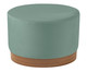 Puff em Veludo Harlow Pequeno Verde Menta, AZUL CLARO | WestwingNow