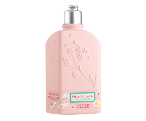 Leite Corporal Happy Cherry - 250ml, Rosa | WestwingNow