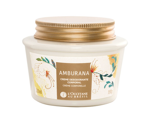 Creme Desodorante Corporal Amburana - 200ml, Branco | WestwingNow