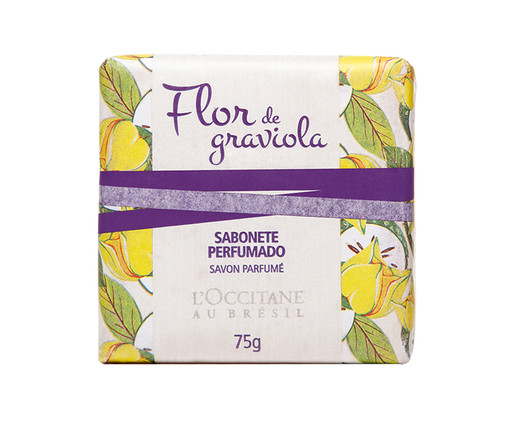 Sabonete Perfumado Flor degraviola - 75G, Roxo | WestwingNow