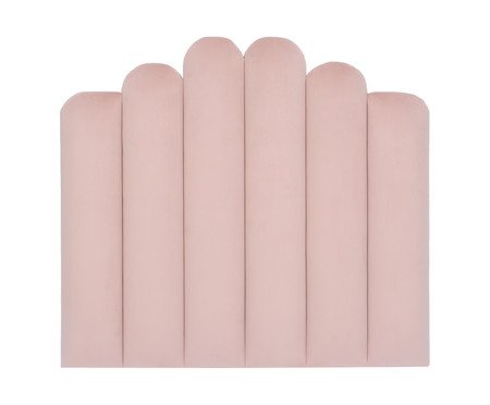 Cabeceira Painel em Veludo Royal Gomos - Rosa | WestwingNow