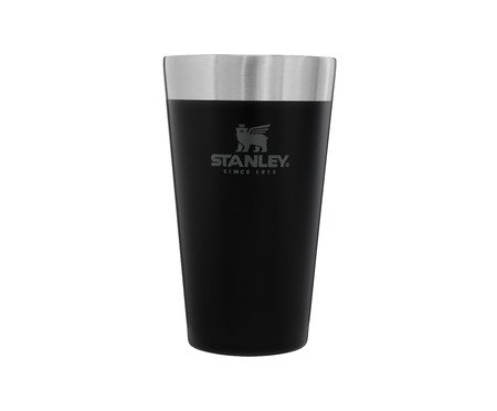 Copo Térmico em Inox Cerveja sem Tampa Stanley Matte Black | WestwingNow