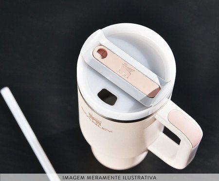 Quencher Térmica em Inox Stanley Rose | Westwing