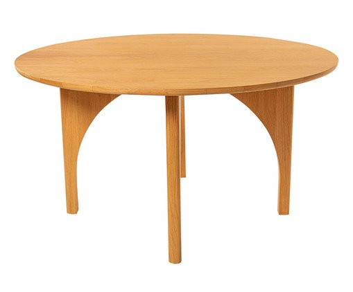 Mesa de Jantar Redonda Arcos, Madeira | WestwingNow