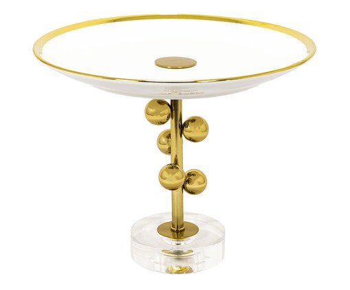 Bandeja Decorativa em Cristal, gold | WestwingNow