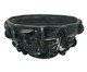 Vaso em Porcelana Rajada Preto e Branco, black | WestwingNow