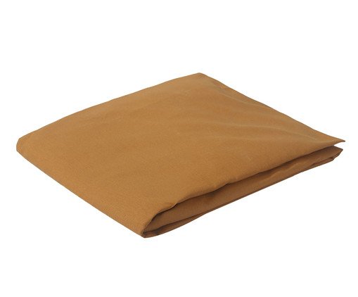 Lençol com Elástico Liso Caramelo, white | WestwingNow