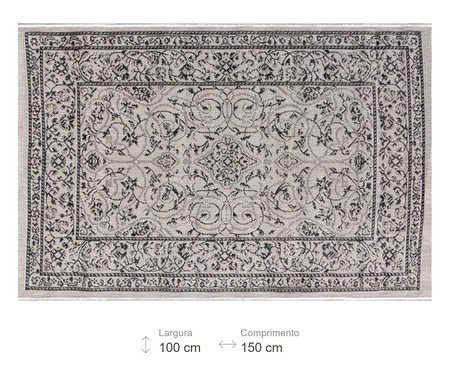 Tapete Turco Sisalana Luri Cinza | Westwing