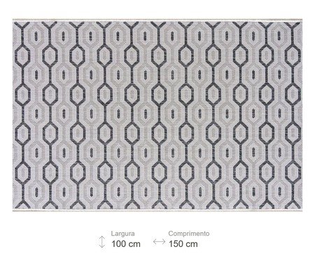 Tapete Turco Sisalana Buluit Cinza | Westwing