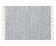 Tapete Indiano com Franja Madras Prateado, grey | WestwingNow