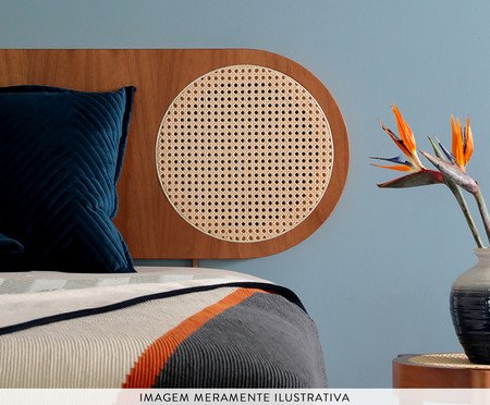 Cabeceira Painel Retrô - Caramelo | Westwing