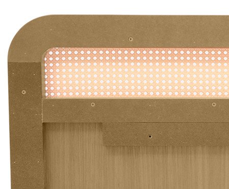 Cabeceira Painel Leme - Natural | Westwing