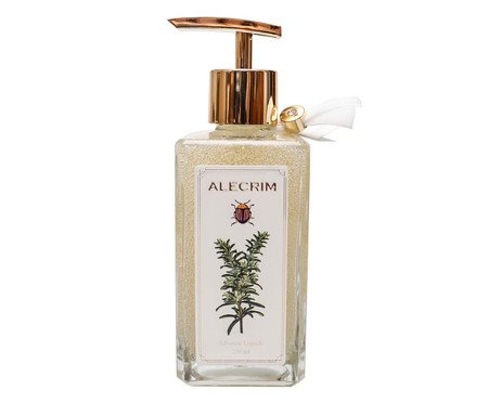 Sabonete Líquido Glitter Aroma Alecrim - 250ml