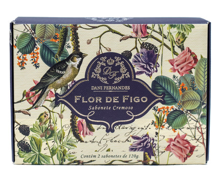 Kit de Sabonetes em Barra Flor de Figo - 240G | Westwing