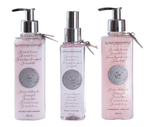Kit Body Splash Sabonete e Loção Perfumada Lamour de Soi, multicolor | WestwingNow