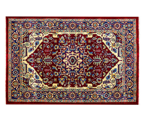 Tapete Kasakh Red Navy, multicolor | WestwingNow