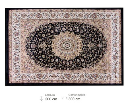 Tapete Babil Nadi Black | Westwing