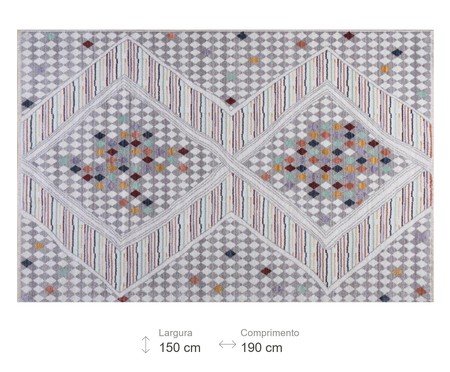 Tapete Turco Debrum Manhattan Cinza | Westwing