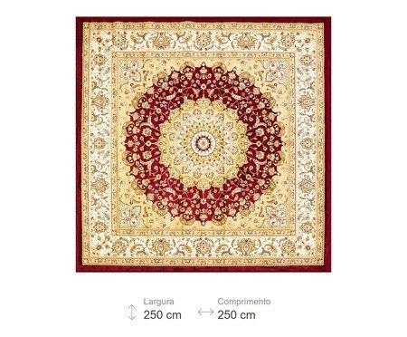 Tapete Babil Vermelho | Westwing