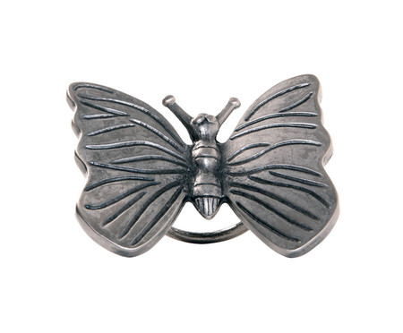Porta-Guardanapo Butterfly Prata