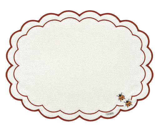 Lugar Americano Select Ladybug Off White, Off White | WestwingNow