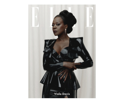 Revista Elle Print Avulsa Volume 9 Viola Davis Look Preto, Colorido | WestwingNow