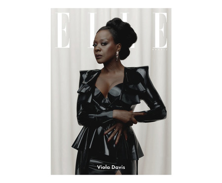 Revista Elle Print Avulsa Volume 9 Viola Davis Look Preto