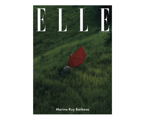 Revista Elle Impressa Volume 11 Capa Marina Ruy Barbosa Look