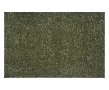 Tapete Plush Liso Verde Fendi