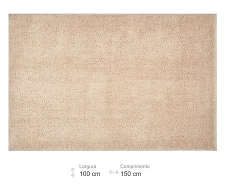 Tapete Plush Liso Bege | Westwing