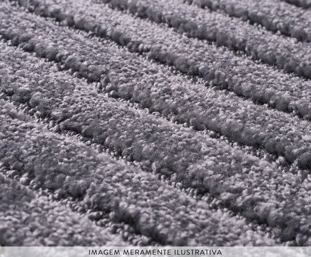 Tapete Realce Listras Grafite | Westwing