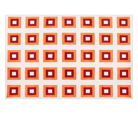 Tapete 70'S Vermelho