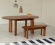 Mesa de Jantar Retangular Caves Nozes, multicolor | WestwingNow