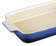 Travessa Retangular Stoneware Azul Cobalto - 26cm, colorido | WestwingNow