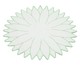 Lugar Americano Flor Verde Celadon Off - 40X40cm, colorido | WestwingNow