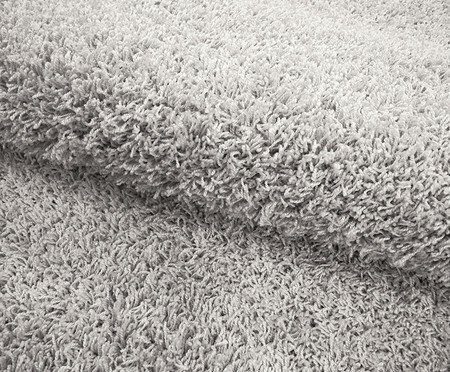 Tapete Shaggy Debrum Tufting Clemant Prateado | Westwing
