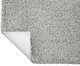 Tapete Shaggy Debrum Tufting Clemant Prateado, Silver | WestwingNow