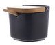Saleiro com Tampa e Colher de Bambu Azul ll, Azul | WestwingNow