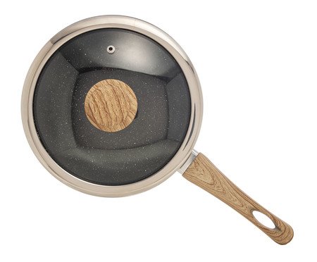 Panela de Indução e Tampa Granilite Marrom | Westwing