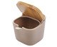 Saleiro com Tampa e Colher de Bambu Areia ll, Bege | WestwingNow