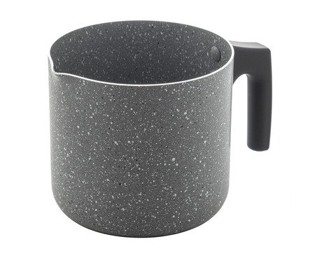 Leiteira em Alumínio Granilite Cinza | Westwing
