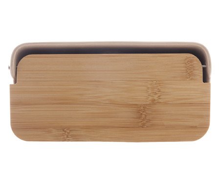 Saleiro e Colher de Bambu Areia | Westwing